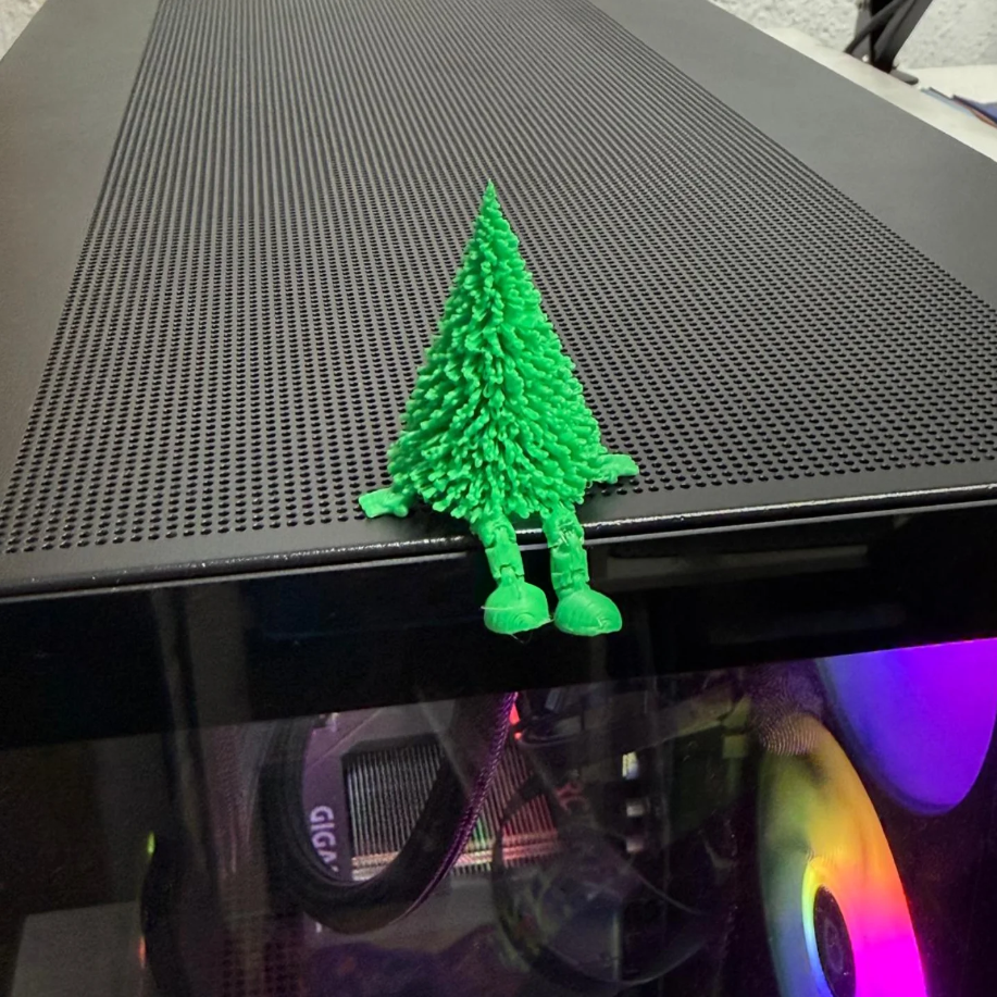 Árbol de Navidad Clip para Monitor