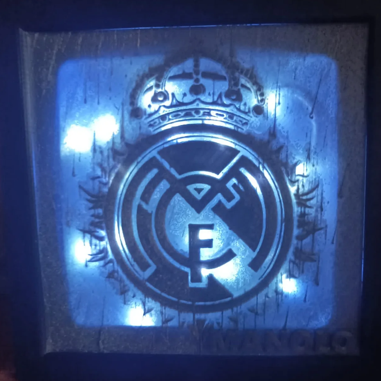 Cuadro Luminoso Real Madrid
