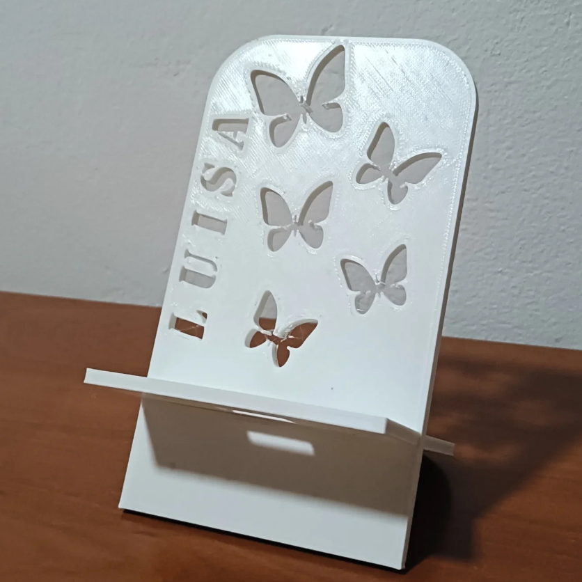 Soporte Móvil Mariposas Personalizado