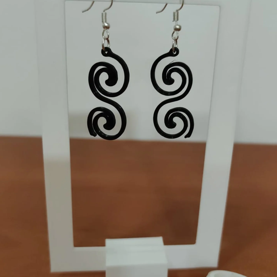 Pendientes Espiral Triskel
