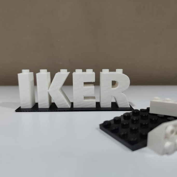Letras LEGO Nombre Personalizado