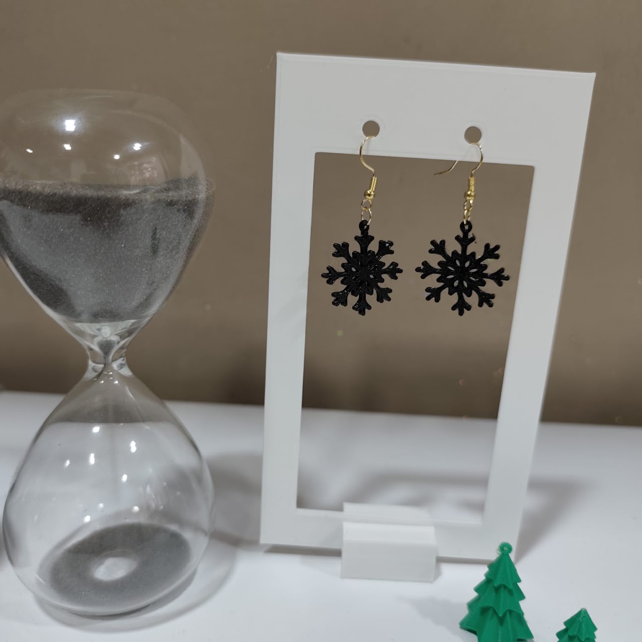 Pendientes Copo de Nieve